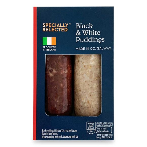 Black & White Puddings 260g Specially Selected